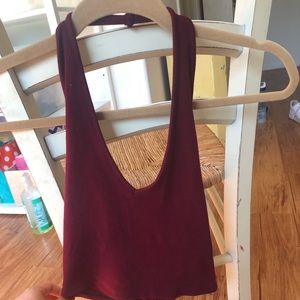 Brandy Melville halter crop top